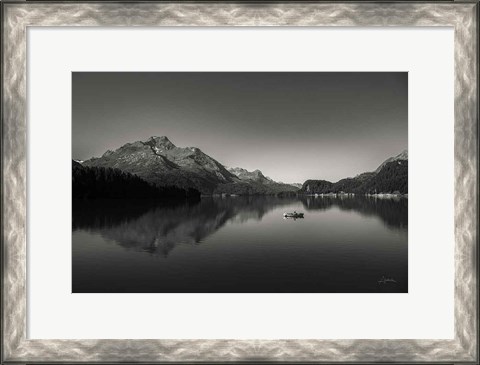 Framed Solo Fishing Print