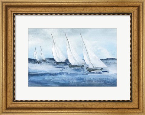 Framed Group Sail IV Print