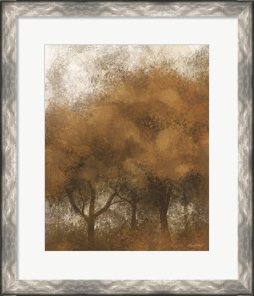 Framed Autumn Time Trees Print
