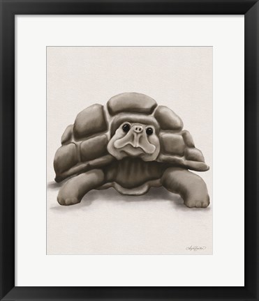 Framed Torty the Turtle Print