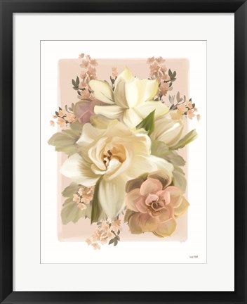 Framed Spring Passion Bouquet Print