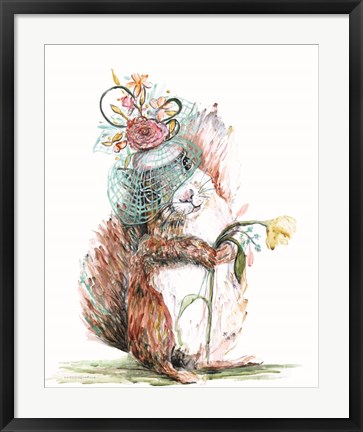 Framed Enchanted Squirrel Print