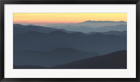 Framed Clingman&#39;s Sunrise Print