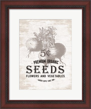 Framed Seeds Print