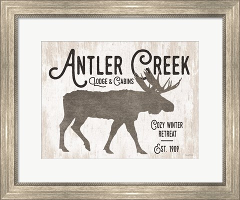 Framed Antler Creek Print