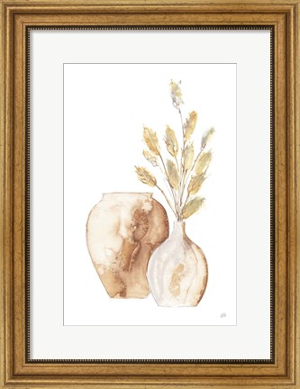 Framed Vase Bunny Tail Print
