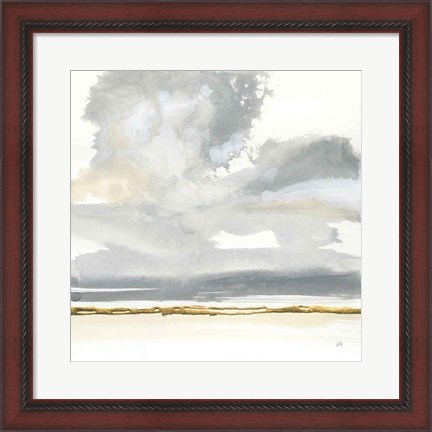 Framed Cumulus Gray II Print