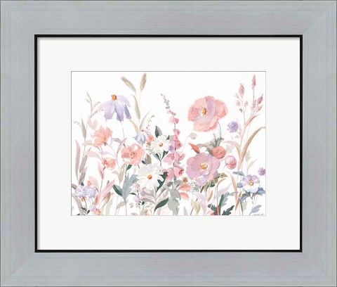 Framed Boho Wildflowers Print