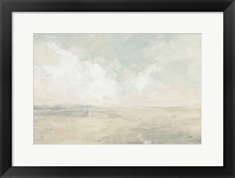 Framed Sky and Sand Crop Print