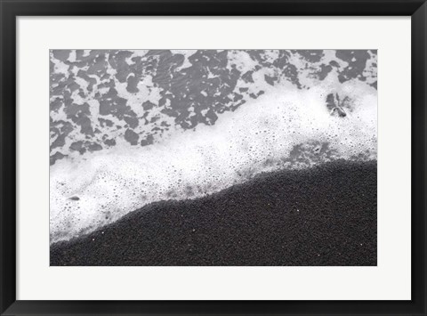 Framed Black Sand No. 3 Print