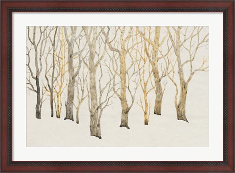 Framed Bare Trees I Print
