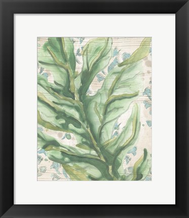 Framed Palms &amp; Patterns III Print