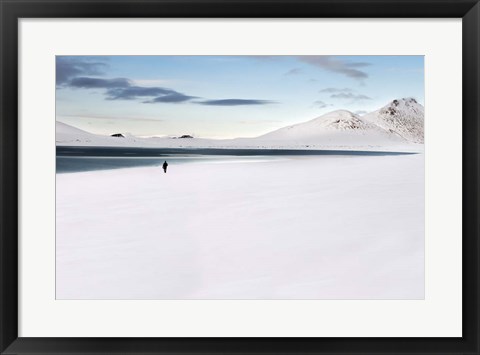 Framed Lost In Iceland Print