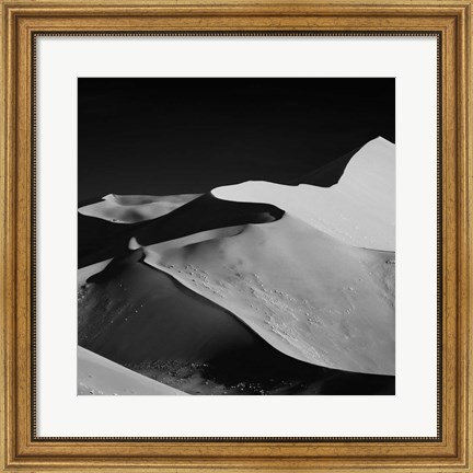 Framed Abstract Dunes Print