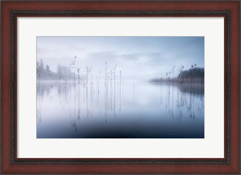 Framed Reflections in a Lake 2 Print