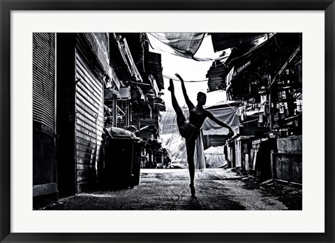 Framed Street Dancer Print