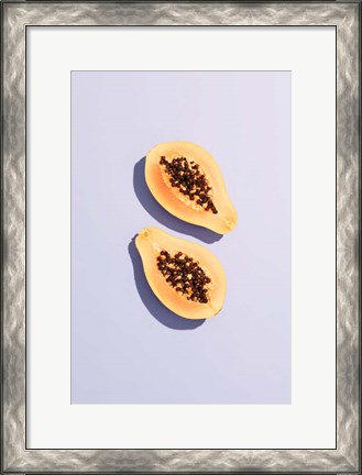 Framed Papaya 1 Print