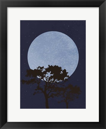Framed Dark Night Print