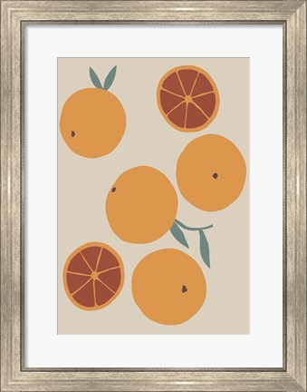 Framed Blood Orange Print