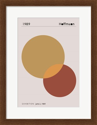 Framed 1989 Hoffman Print
