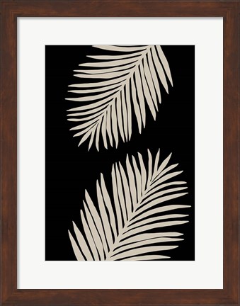 Framed Palm Leaves Print