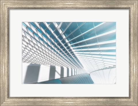 Framed Icy Light Print