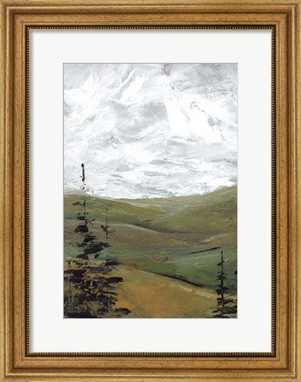 Framed Evergreen Print