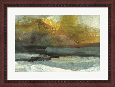 Framed Path to the Golden City Print