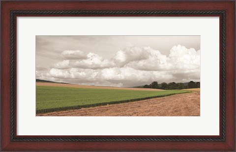 Framed Country Storm Clouds Print