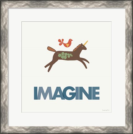 Framed Imagine Print