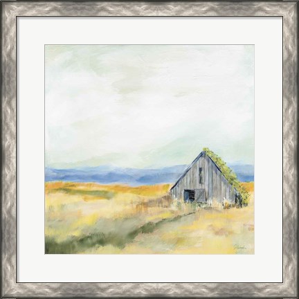 Framed Ranch Barn Print
