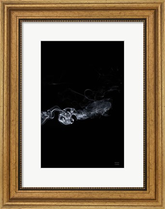 Framed Smoke II Print