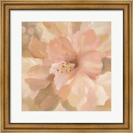 Framed Sweet Boho Flower II Print