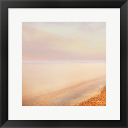 Framed Lake Superior Shoreline I Retro Crop Print
