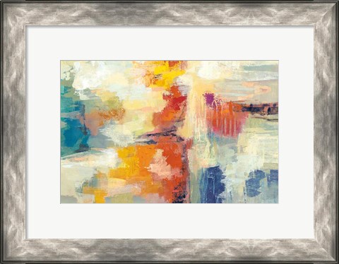Framed Bright Coral Reef Print