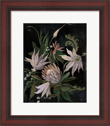 Framed Flower Show I Crop Neutral Print