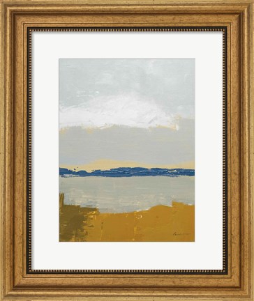 Framed Gold Sands IV Print