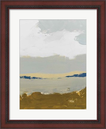 Framed Gold Sands III Print