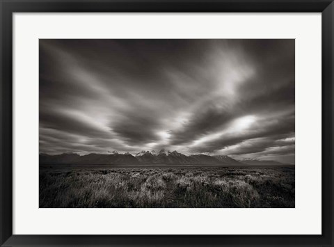 Framed Teton Sky Print