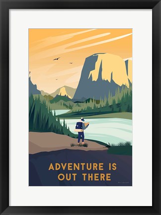 Framed Wild Adventure III Print