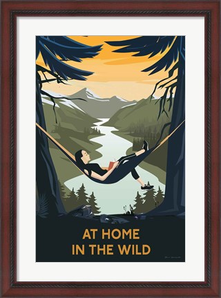 Framed Wild Adventure II Print