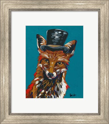 Framed Spy Animals IV-Sly Fox Print