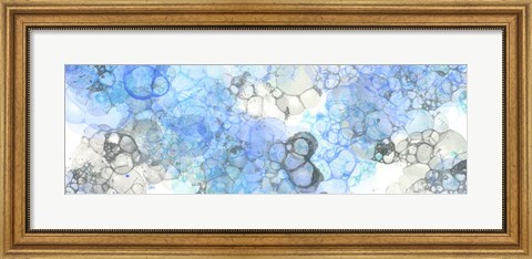 Framed Bubblescape Panel II Print