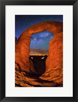 Framed Inside Turret Arch Print