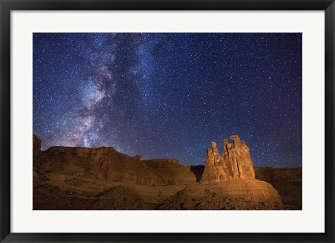 Framed Stars 3 Gossips Print