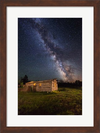 Framed Shane Cabin Print