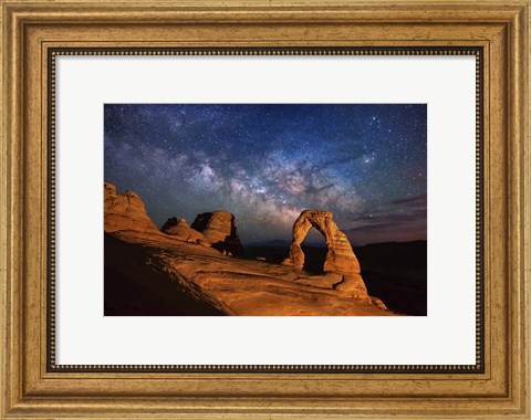Framed Delicate Arch April 15th Print