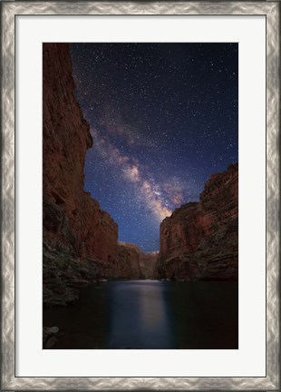 Framed Grand Canyon Stars Print