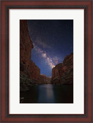 Framed Grand Canyon Stars Print