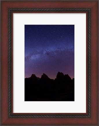 Framed Milky Way over Patriarchs Print